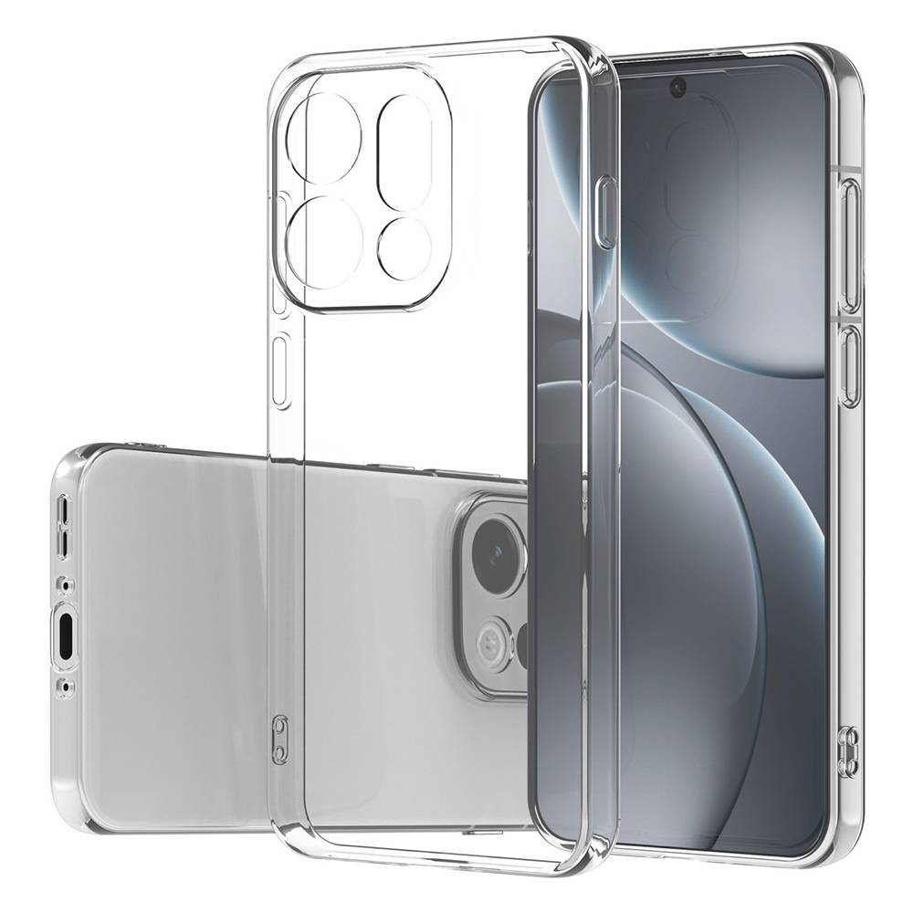 tectTech Oppo Find X9 Tunt TPU-skal, Genomskinlig