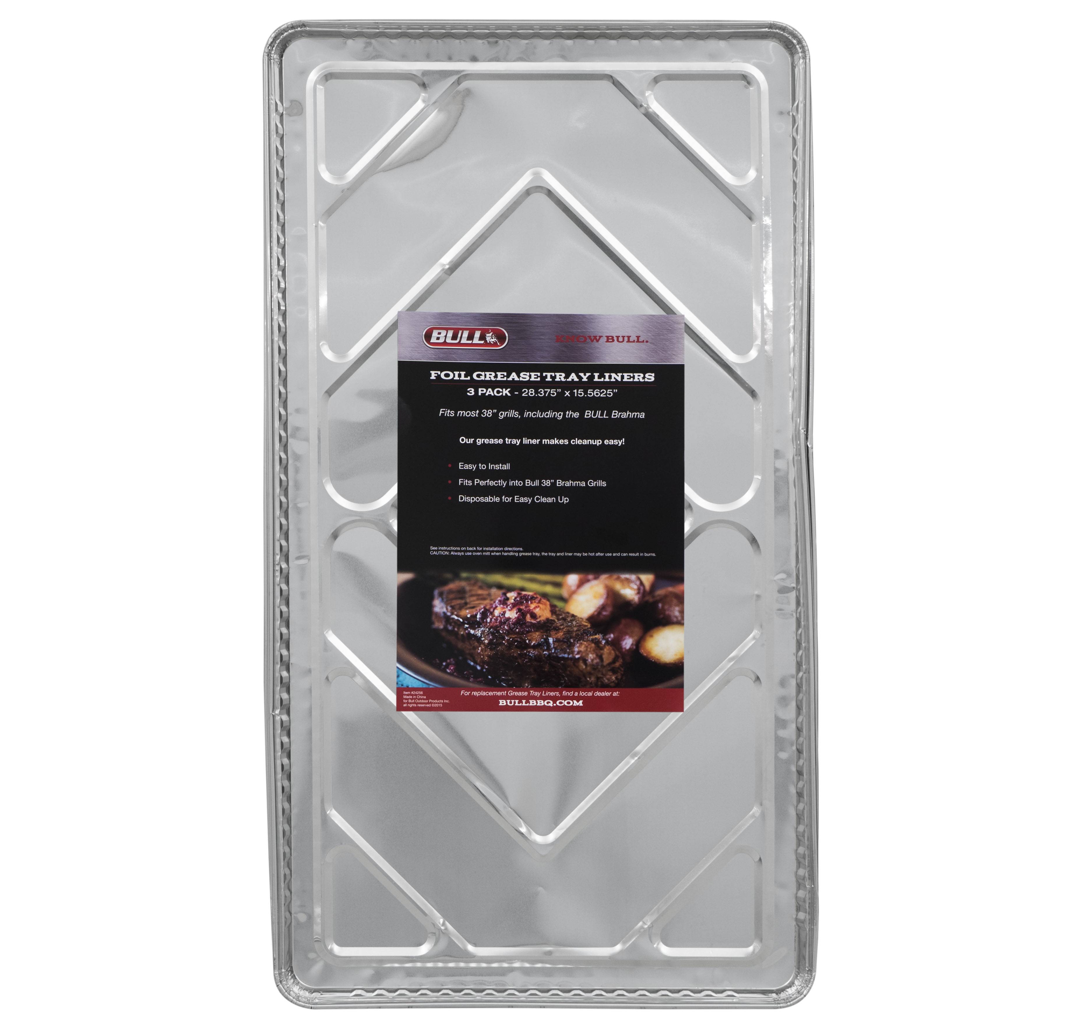 97cm Grill Alu Drypbakker - 3 stk