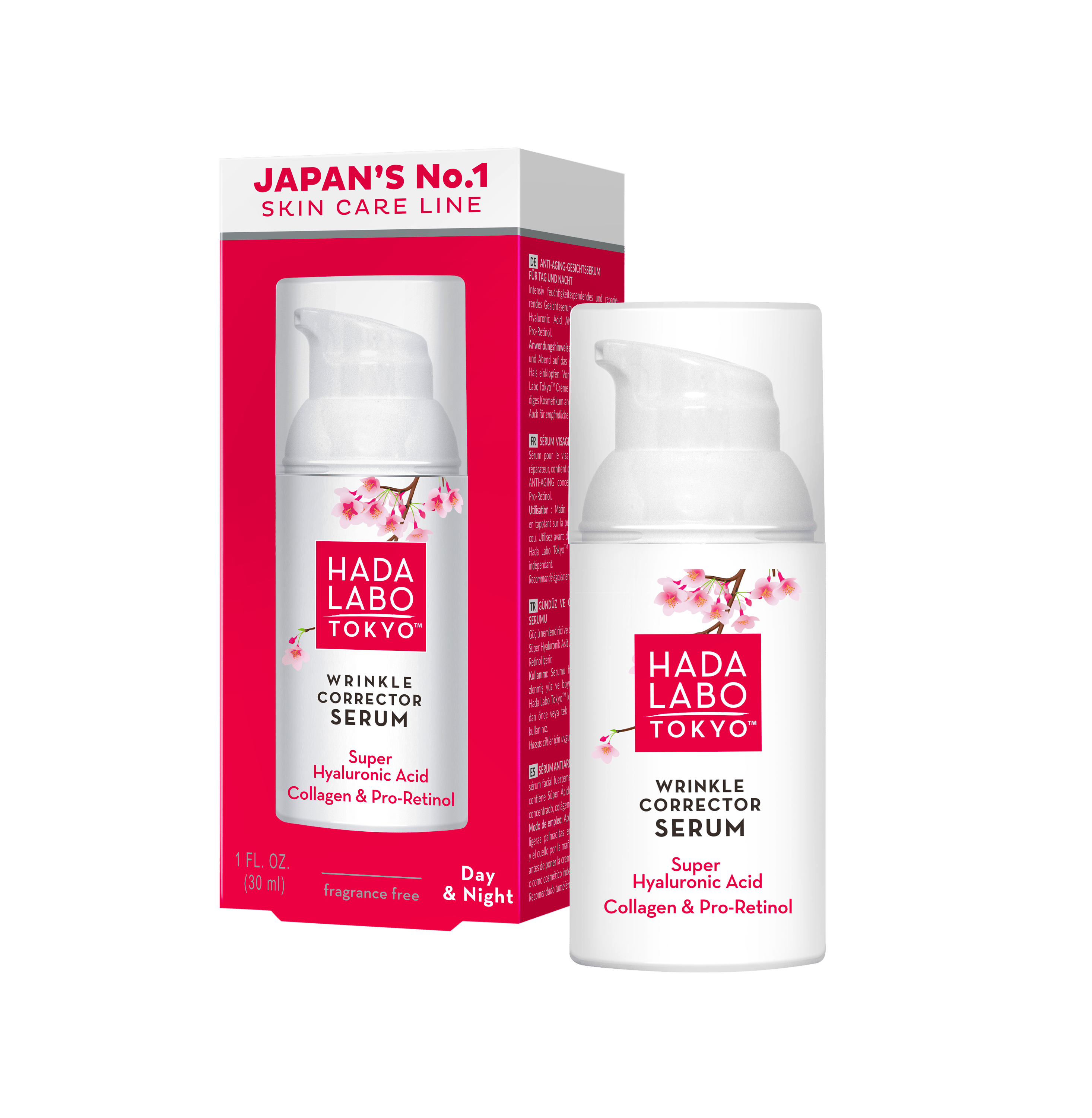 HADA LABO TOKYO Wrinkle Corrector Serum 30 ml