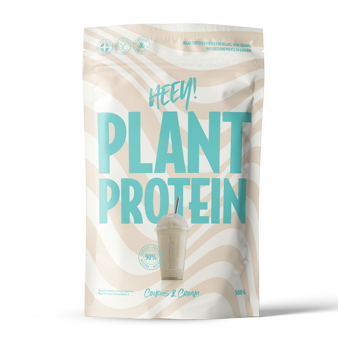 Heey! Vegan Protein - Cookies & Cream (500g) - Proteinpulver