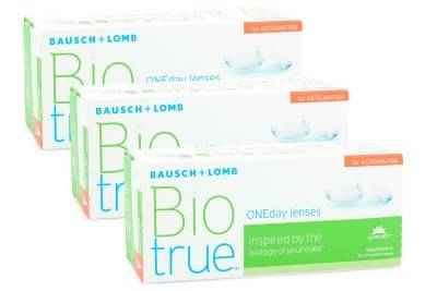 Biotrue ONEday for Astigmatism (90 linser)