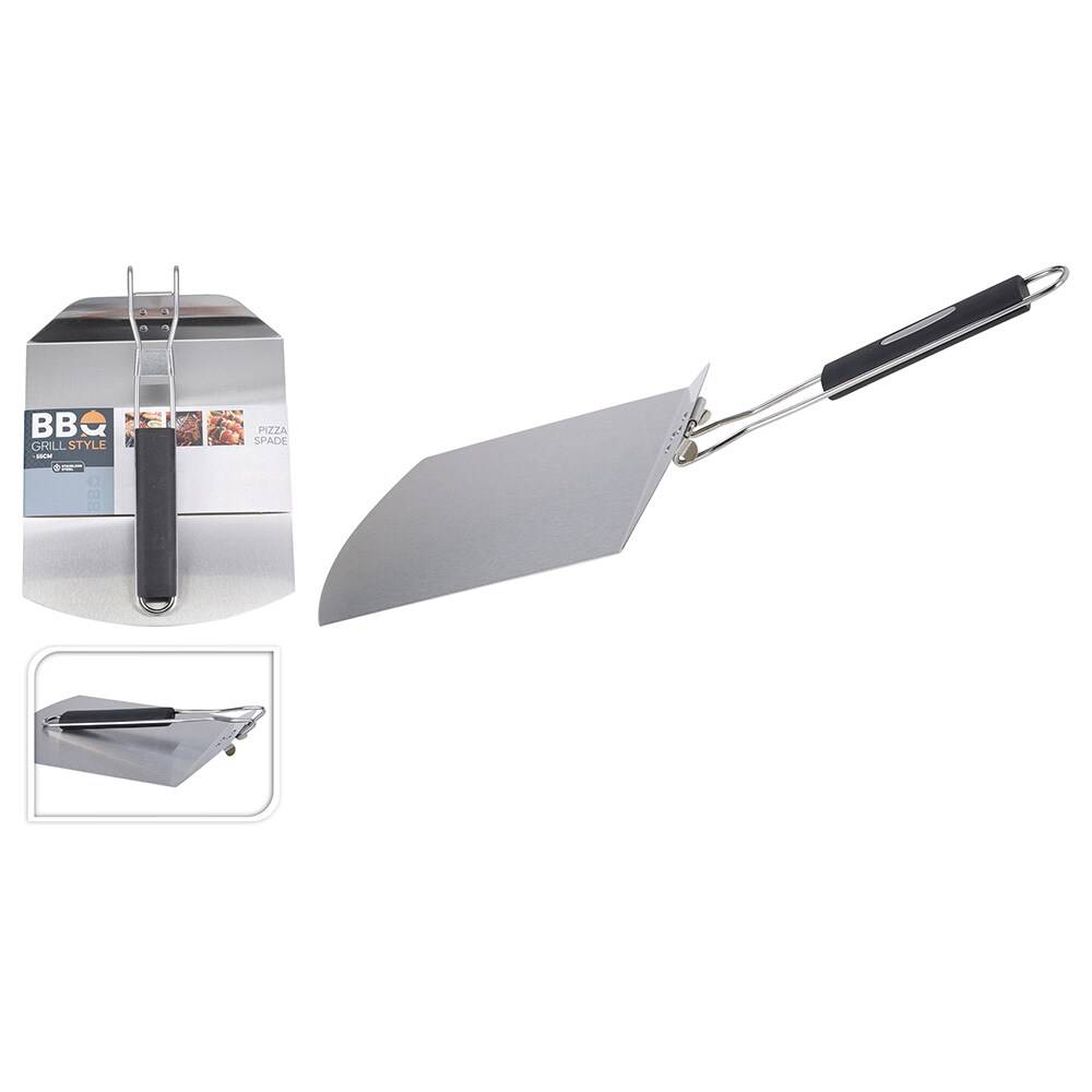 Vikbar pizzaspade / pizzaspade 55 cm / BBQ-pizzaspade för grill