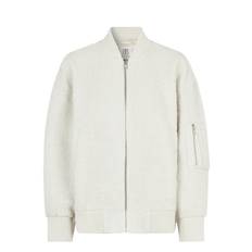 SECOND FEMALE Groovy Bomber Jacket |White |L