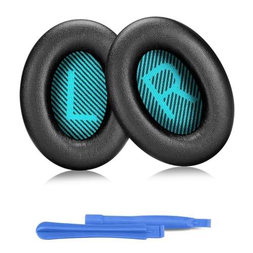 ELZO Öronkuddar kuddar öronkuddar kompatibel med Bose QuietComfort headset QC2/QC15/QC25/QC35/QC35II/AE2/AE2i/AE2w/SoundTrure/SoundLink