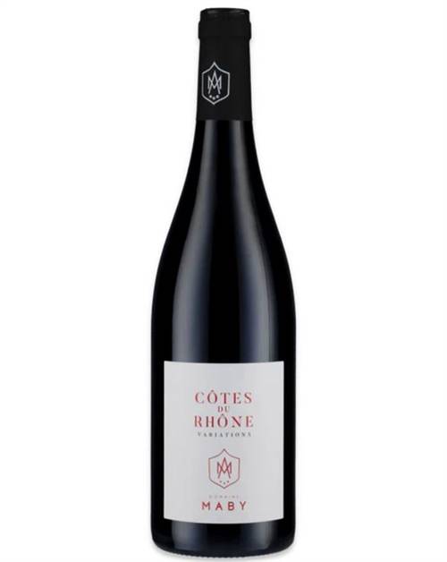 2023 Domaine Maby, variations, Cotes du Rhone, Økologisk Fransk Rødvin 75 cl 14,5 %