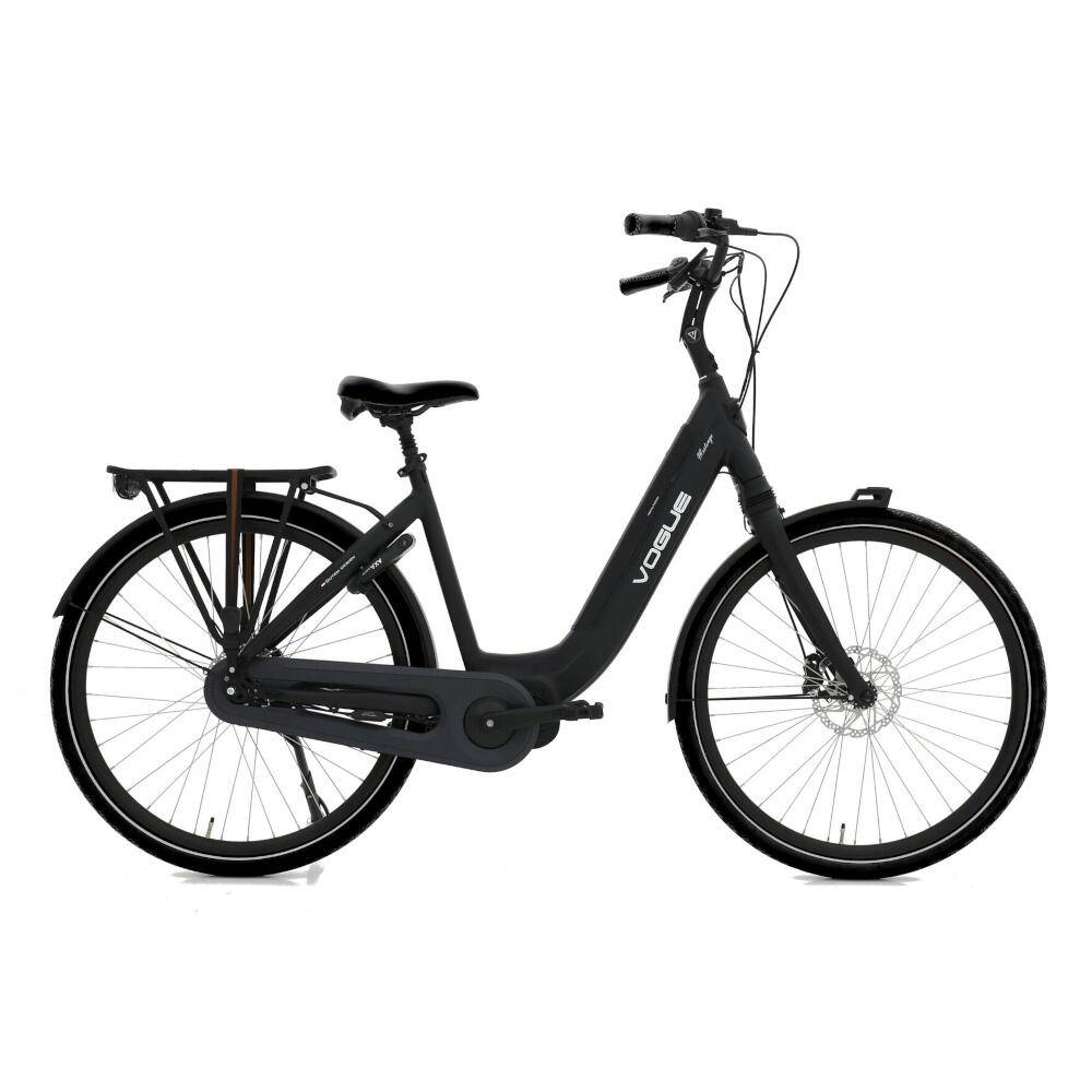 Elcykel Vogue Mestengo med centermotor Mat Sort Sort Str. 50 (165-185 cm Personhøjde).