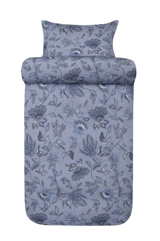Eksklusiv dobbelt sengetøj fra HØIE – MILLE DENIM BLUE 2×2,2