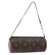 Louis Vuitton Vintage, Pre-owned, Dame, Brun, ONE SIZE, Tyl, Pre-owned canvas tasker