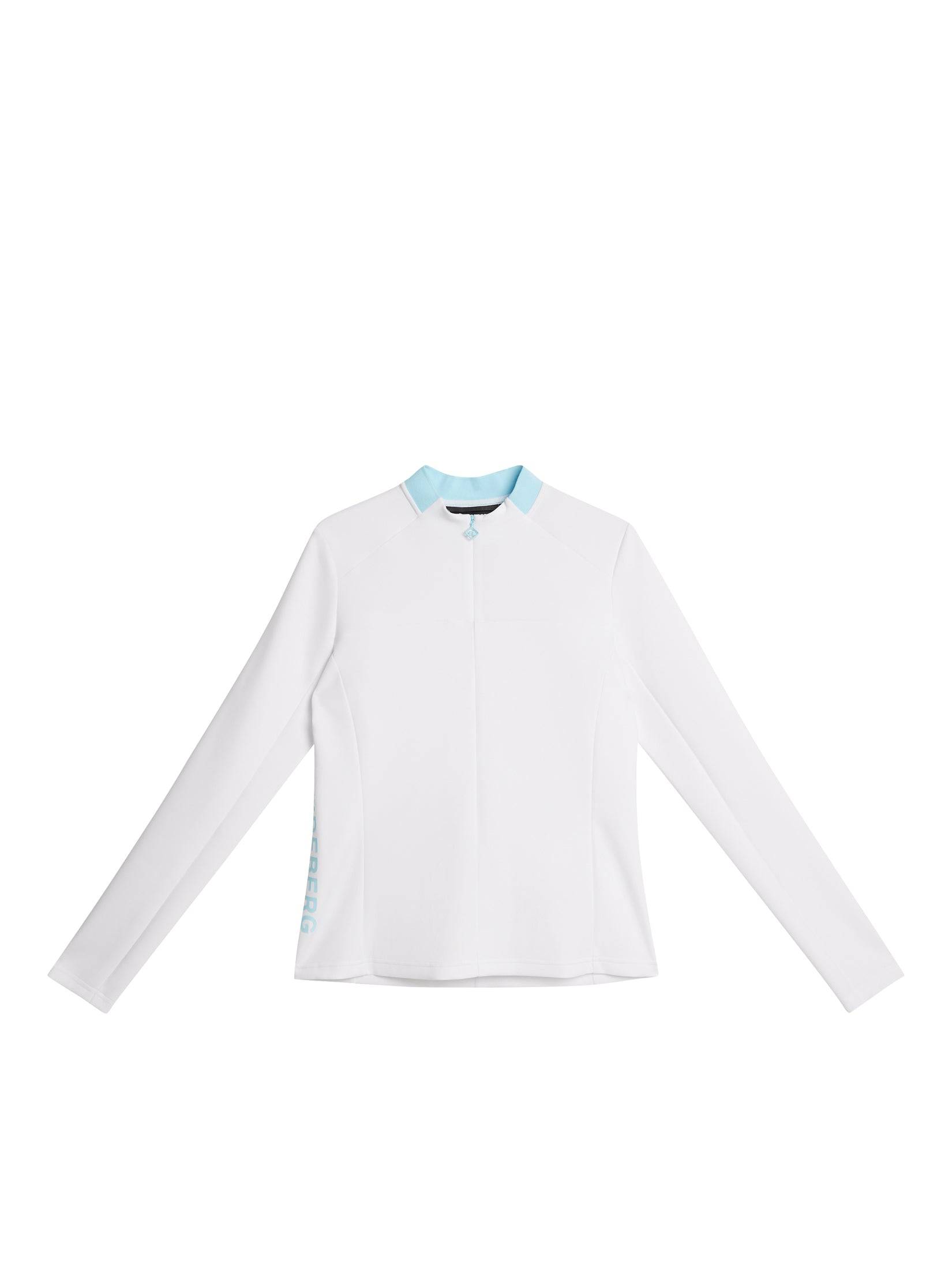 J.Lindeberg - Faye Mid Layer - Golf - White - Women - XS