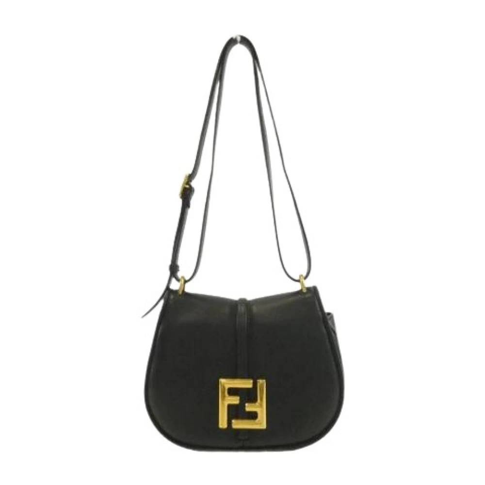 Fendi Vintage Pre-owned Skuldertaske - Vintage - Dame - Sort - ONE SIZE - Uld
