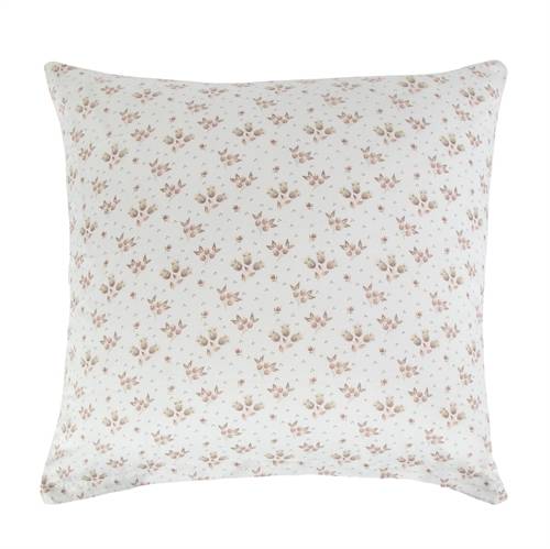 Pudebetræk 60x63 cm - Summer white - Hovedpudebetræk i 100% bomuldssatin.