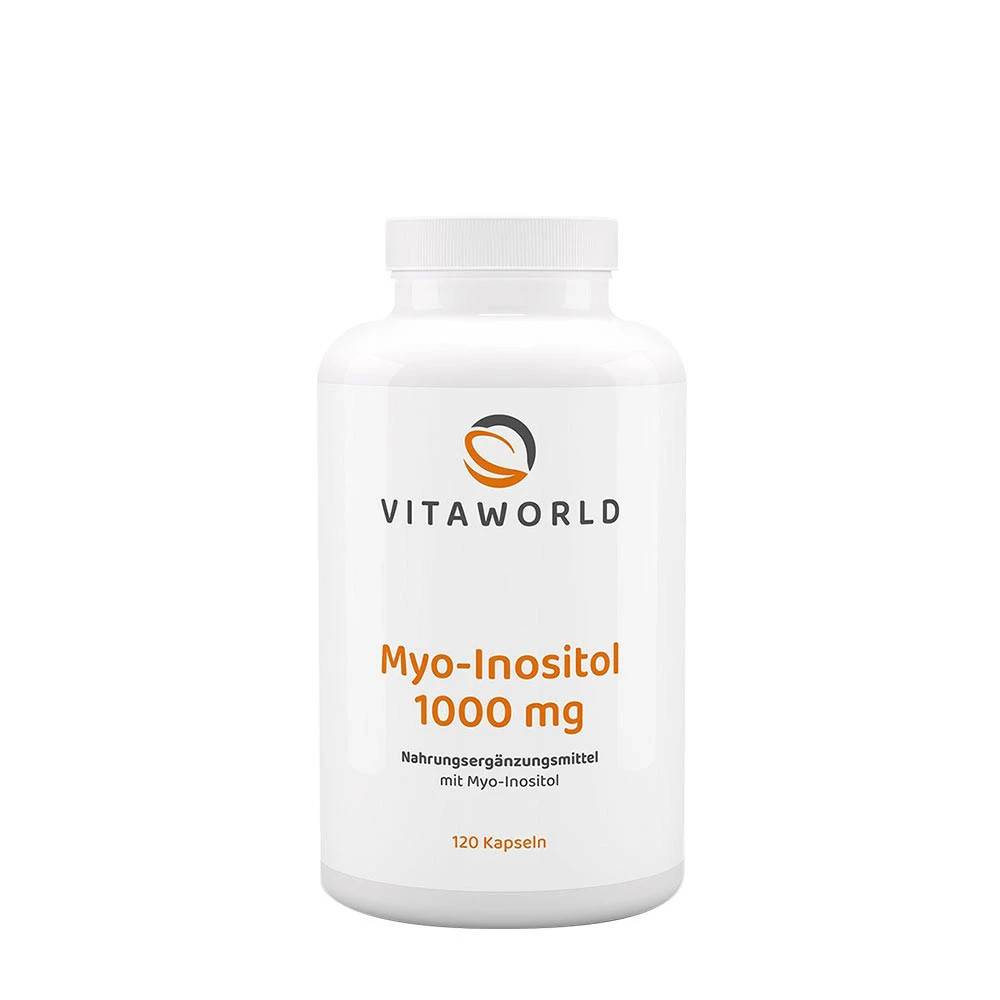 Vitaworld - Myo-Inositol 1000 mg (120 kapsler)