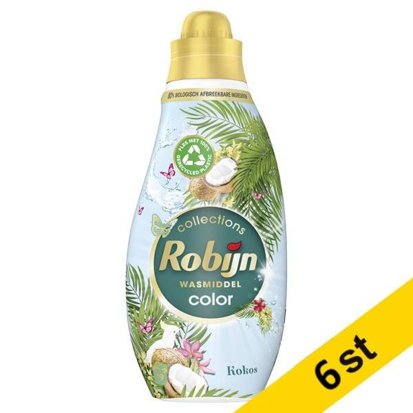Flytande tvättmedel 665ml | Robijn Coconut Sensation | 6st