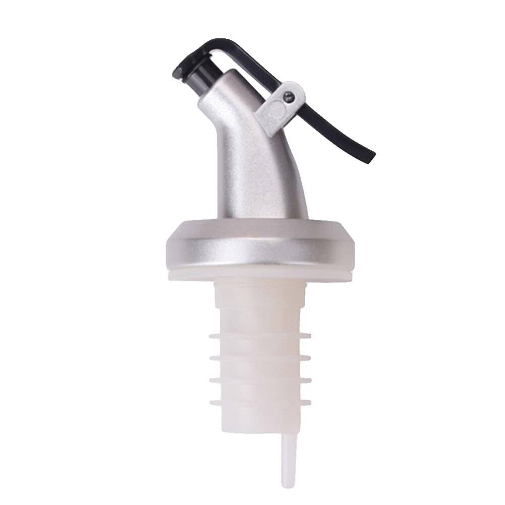 Olivolja spruta oljeflaska propp vinäger flaska propp spritdispenser häll flip cap grön silikon plast verktyg