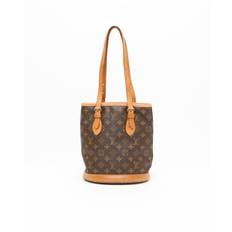 Louis Vuitton Monogram Bucket PM Bag - Brown (26x23x16 cm)