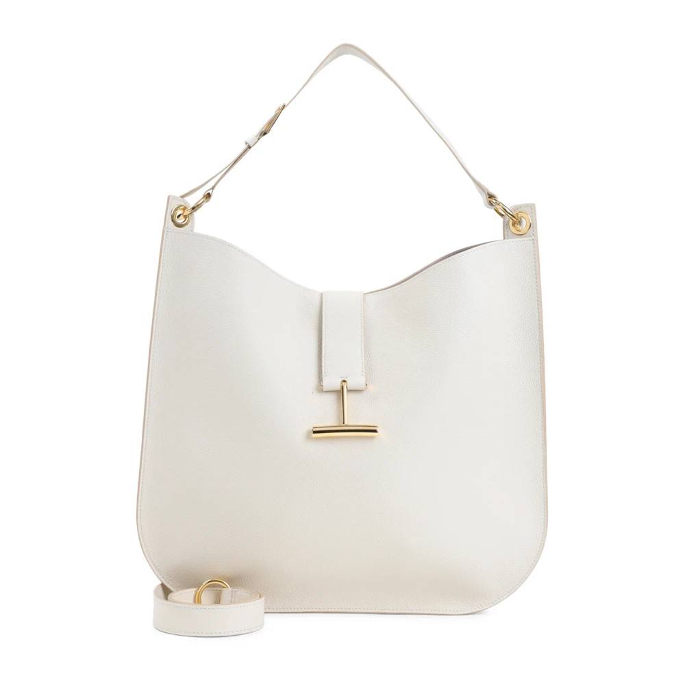 Tom Ford Tara Large Crossbody - Tasker - Dame - Beige - ONE SIZE - Uld