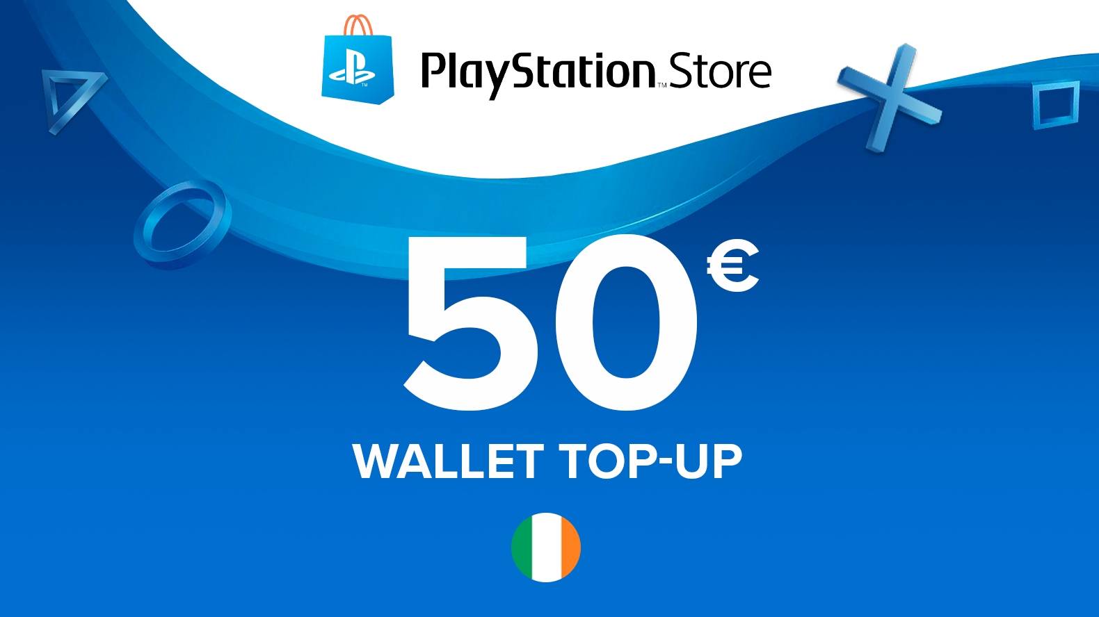 PlayStation Store-gavekort 50€