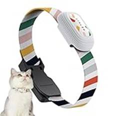 Kattungehalsband - Justerbart hundträningshalsband, vattentätt Smart Pet Halsband | Bärbart djuraktivitetsdetektionshalsband med trådlös klocka, Anti Bark Record Sleep Tracker Sporthalsband för hundar