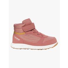 Viking Hovet Mid 1V WP Sneakers, Pink, 26