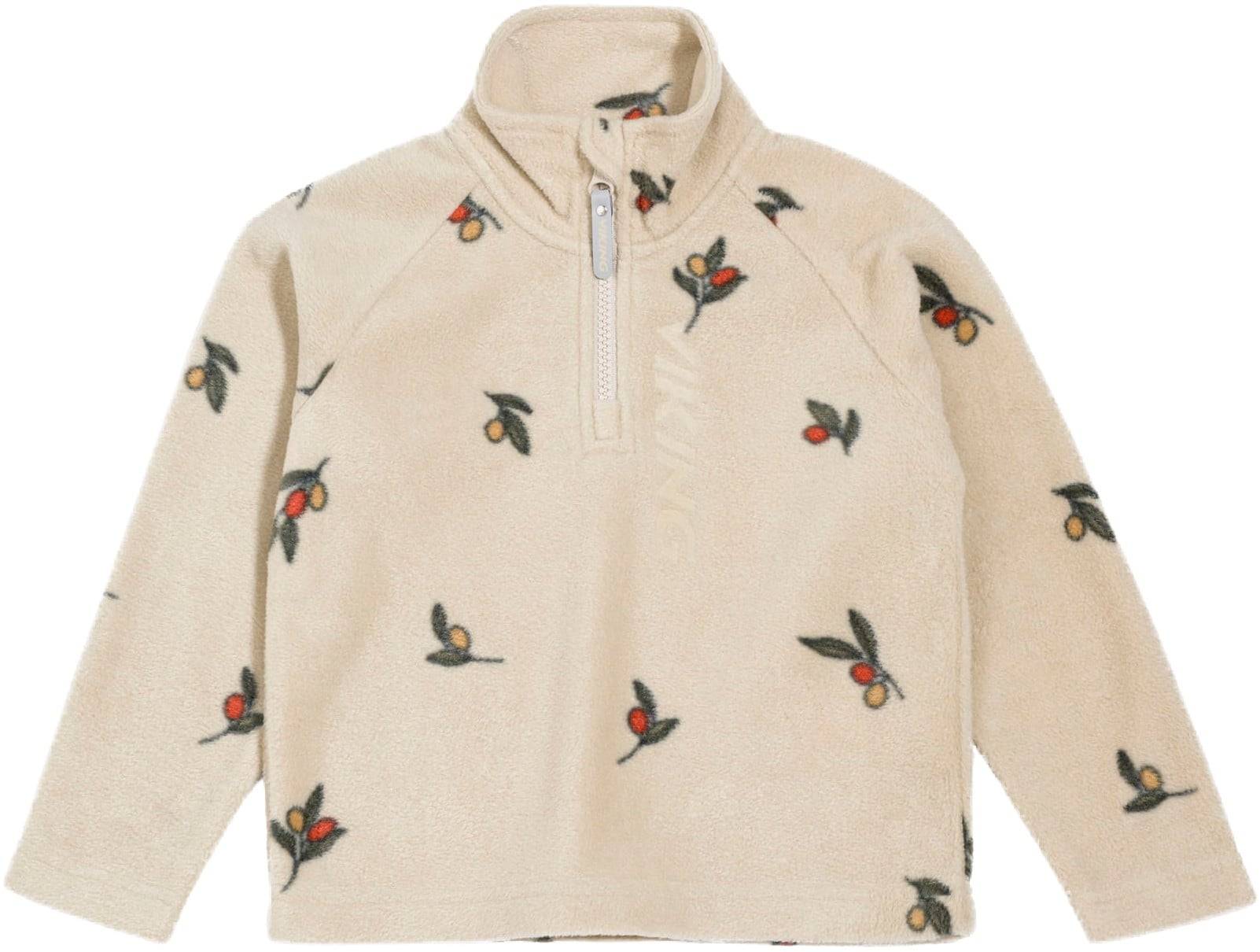 Viking Kenza X Viking 1/2 Zip Fleece Str 134 - Cement Termojakker hos Magasin.