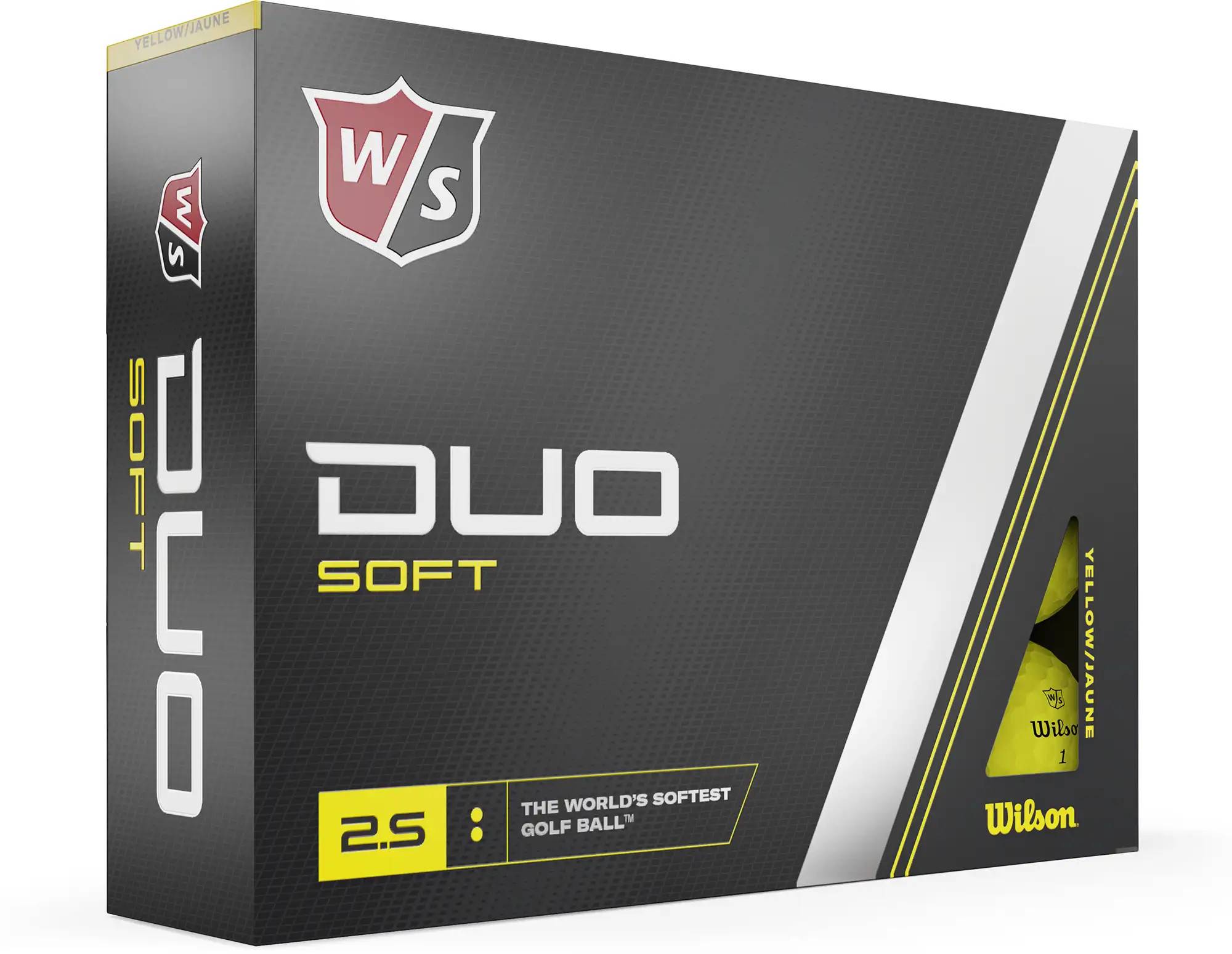 Wilson DUO Optix Golfbälle, yellow