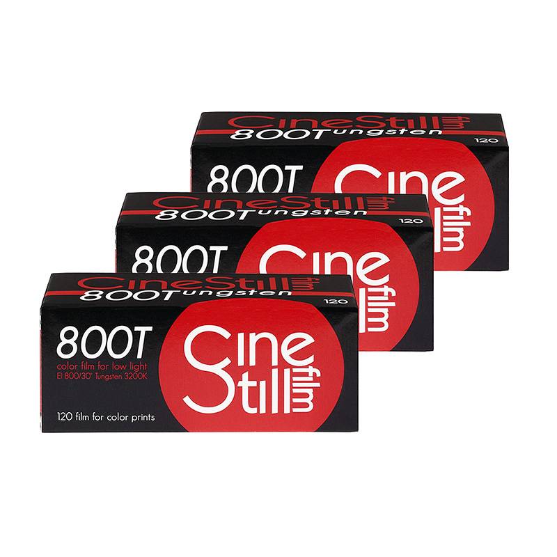 CineStill Xpro 800 Tungsten C-41 120 3-Pack