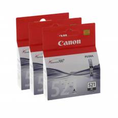 Canon CLI-521 Ink Black 3 Pack