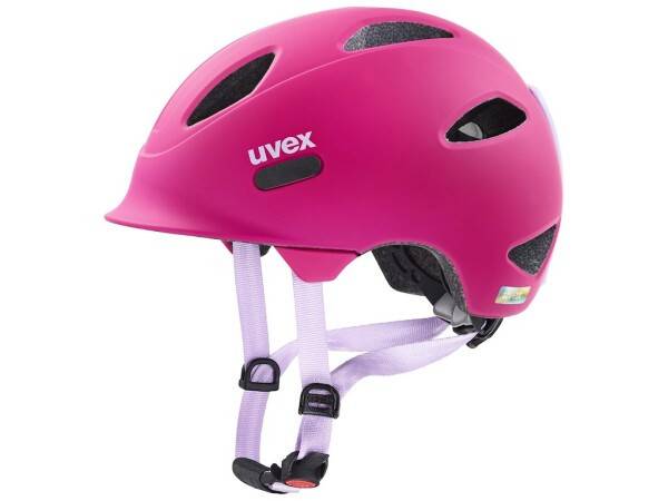 uvex Oyo cykelhjälm barn berry purple matt - Hjälmstorlek 50-54 cm - Lilla,Pink