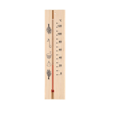 4Living sauna termometer træ
