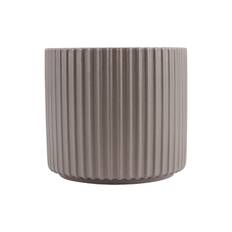Skjuler grå rillet - Pearl - H11 - Ø12 cm