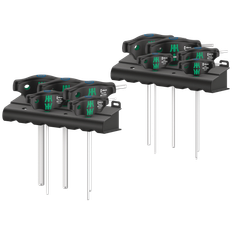 T-grebsnøglesæt 10dele 454/10 m/plast holder Wera