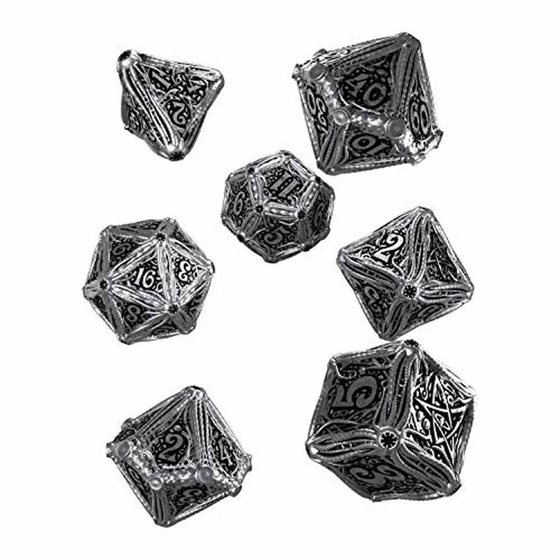 Metal Call of Cthulh Dice Set (7)