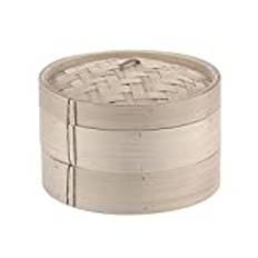 Paderno World Cuisine 49603-20 Ångkokare Set, Bambu, 7 7/8in, Grå