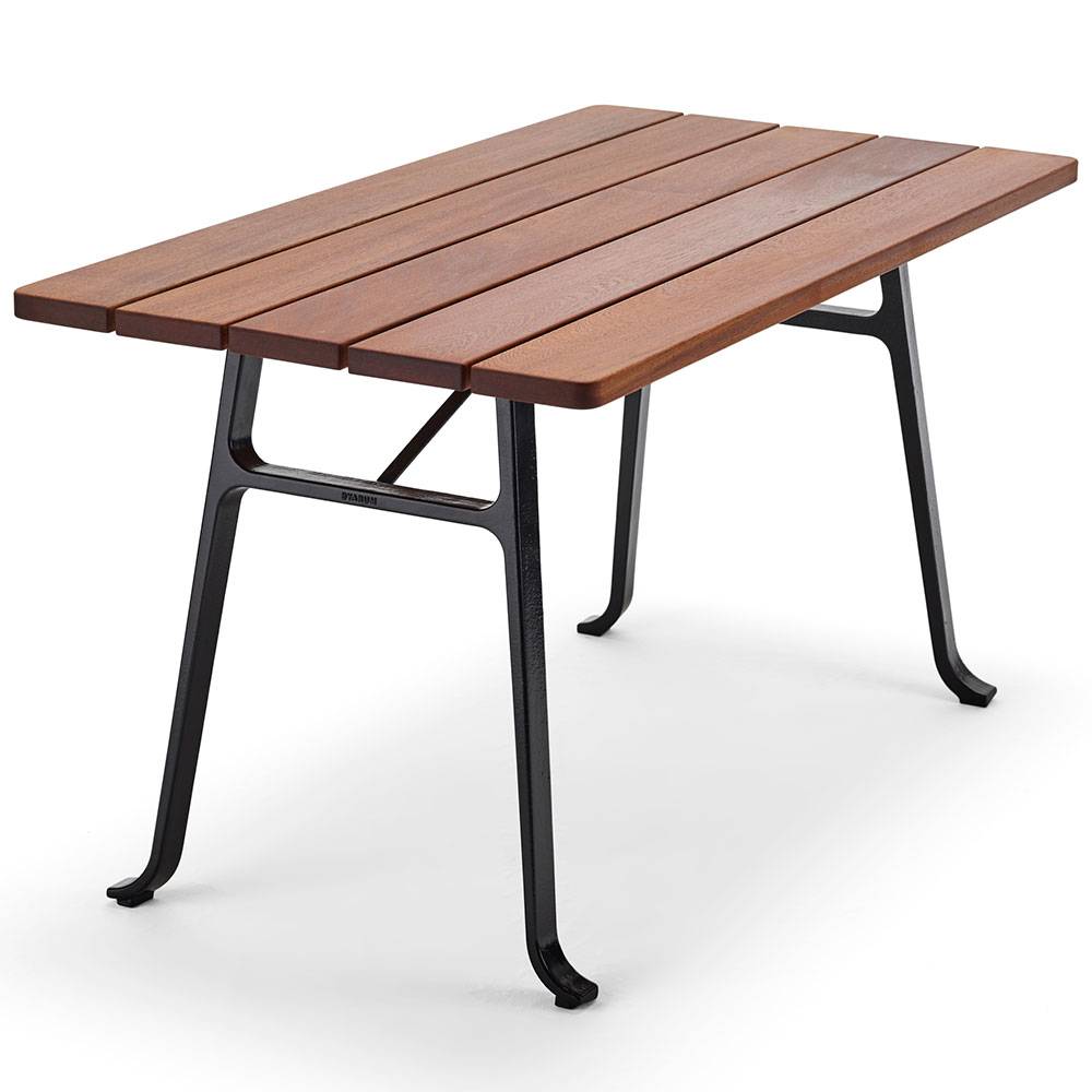 Byarums Bruk, Seriff bord 73x130 cm svart/mahogny
