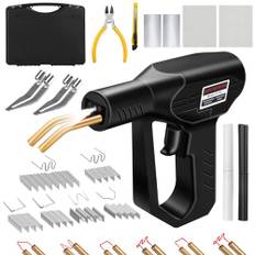 Svetsmaskin i plast – 150 W plastsvetsmaskin plast reparationssats 821 st, plastsvetsning, plastsvetsning, svetsare för bilstötfångare, bildelar/kajak/kanot