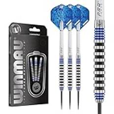 WINMAU Advance 500-serien blå 22 g dartpilar med dartpilar och dartpilar