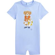 Polo Ralph Lauren 26/1 Jerseyss CN Shortl-op-sha Stl. 12 mdr / 74 cm pojkar - Byxdräkt Från Magasin - Sp25 Office Blu Nantucket Bear (12 mdr / 74 cm)
