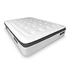 Duérmete Online Nature Biogel Memory Skum Madrass | Höjd 20cm | Maximal komfort | Termoregulerande tyg, 150x190