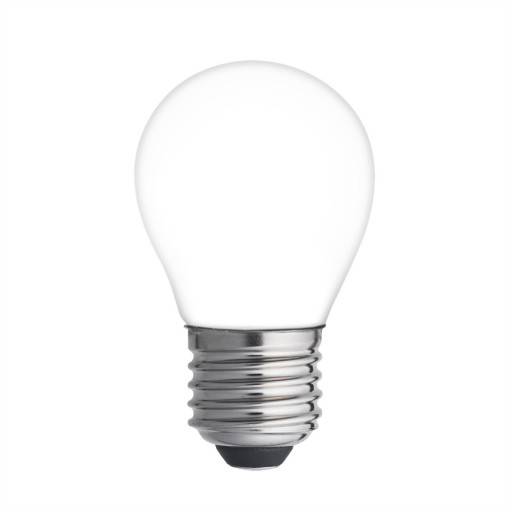 10 stk Unison Satin E27 kronepære, 2700K, 4W