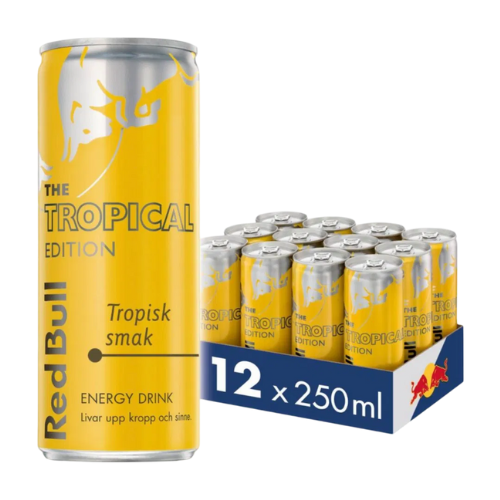 Red Bull Tropical 250ml - 12-pack.