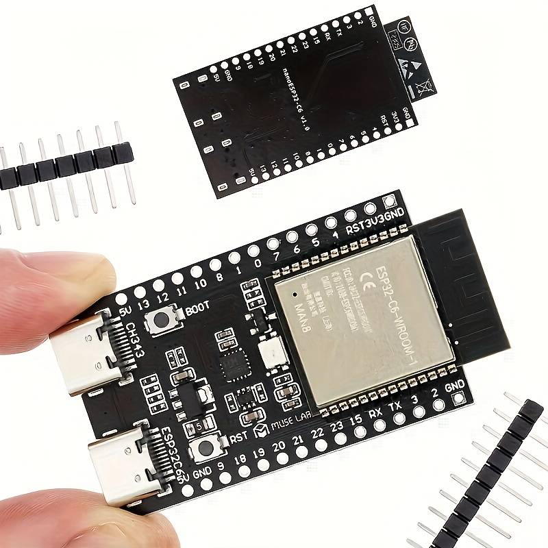 ESP32-C6-N4 N8 N16 Development Board ESP32 C6 Core Board for 2.4GHz Wi-Fi Bluetooth 5 Zigbee 3 Thread Low Power Modules Type-C