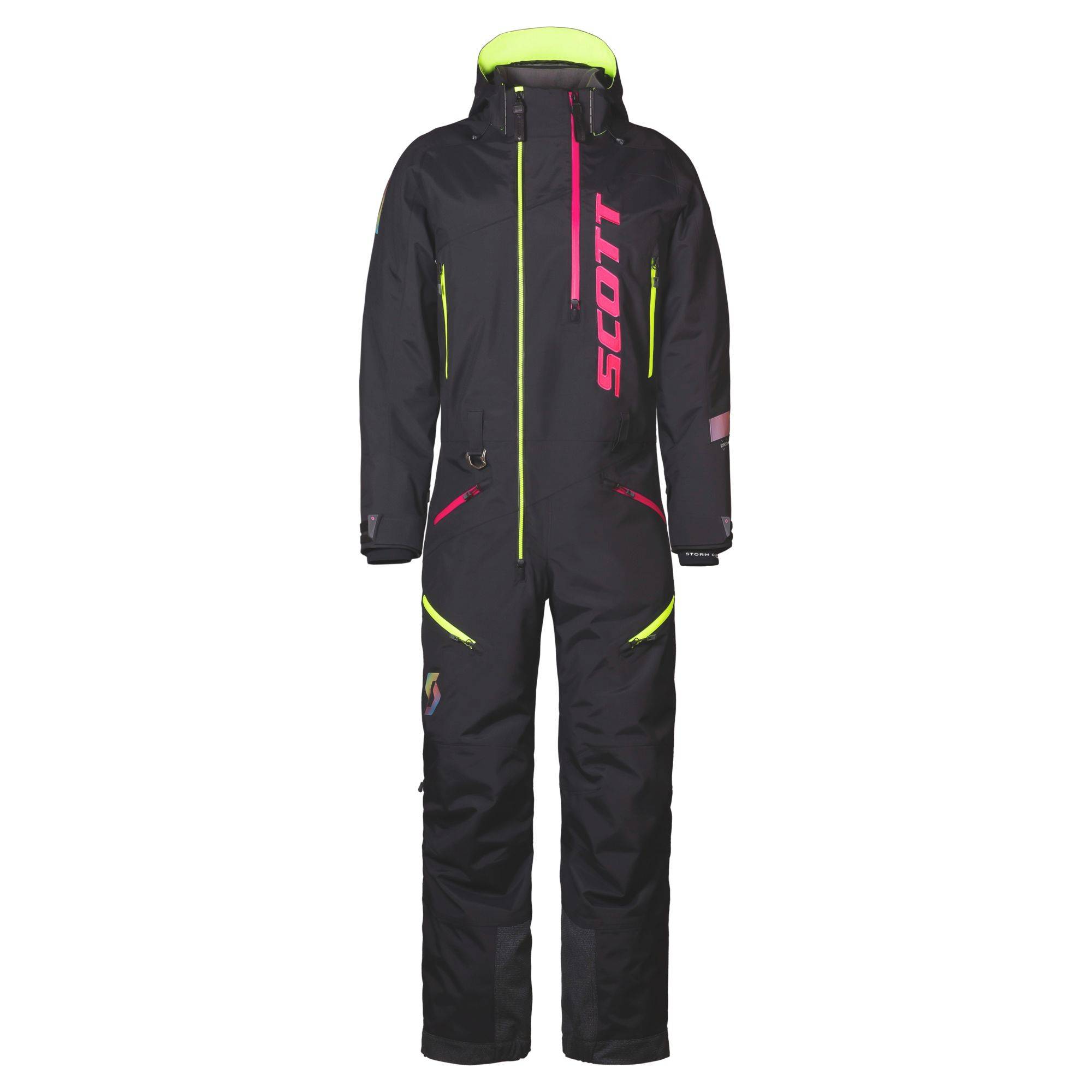 SCOTT Ds Shell Dryo Woman´s Skoteroverall – Black/Pink wintersale