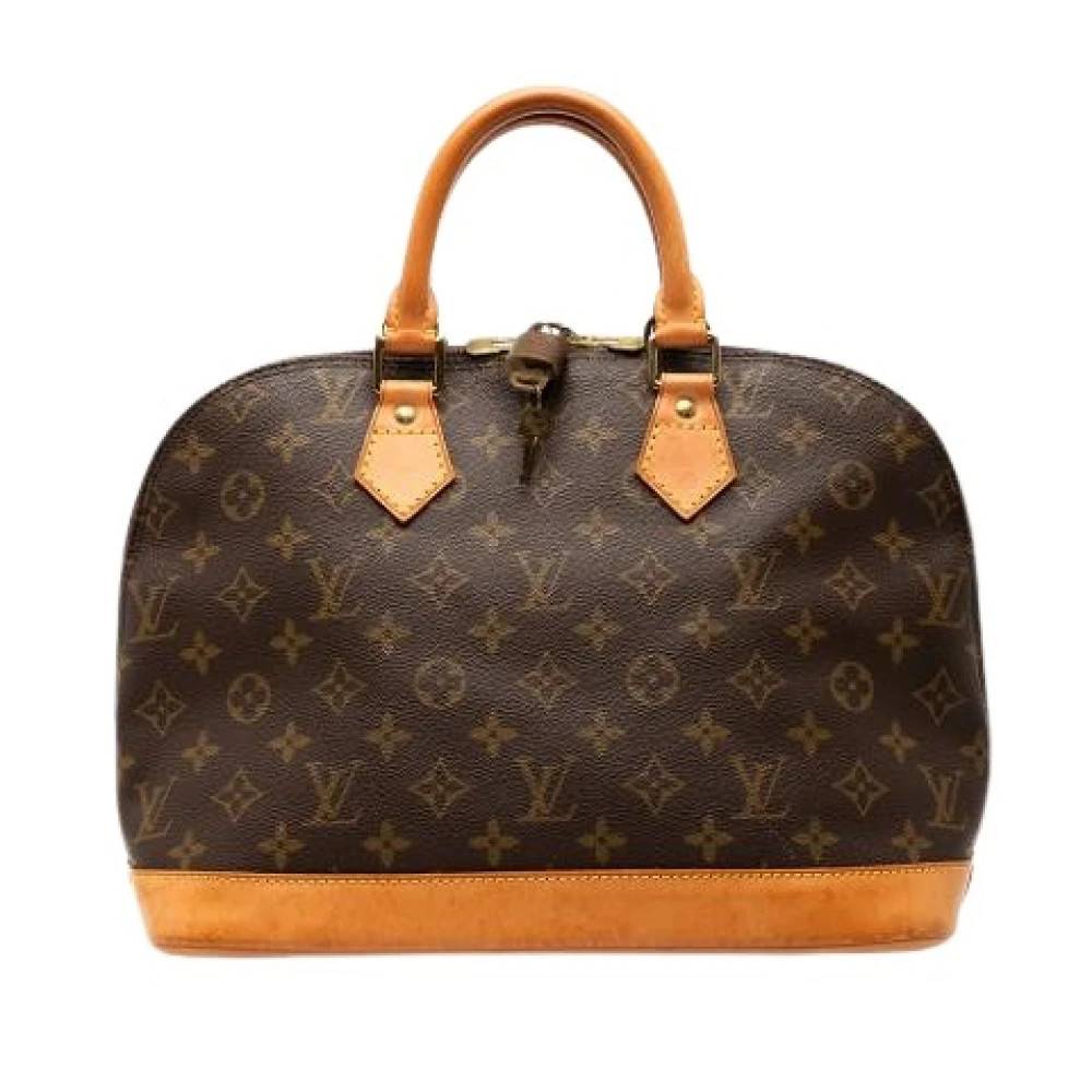 Louis Vuitton Vintage Pre-owned Håndtaske - Vintage - Dame - Brun - ONE SIZE - Tyl