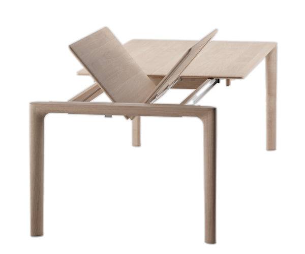 Artisan Neva Udtræksbord - 220 cm - Eg naturolie / Anthracitbejds