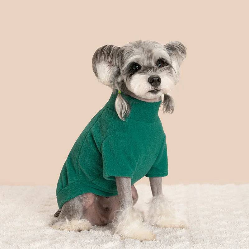 Soft Warm Jacket for Small, Medium & Large Dogs & Cats - Dark Green / 4XL (4XL)