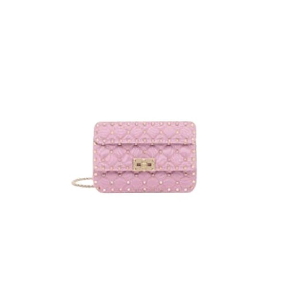 Valentino Lille Skuldertaske - Tasker - Dame - Lyserød - ONE SIZE - Uld
