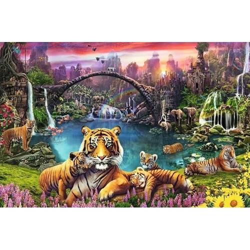 3000 bitar - Tigers in paradise