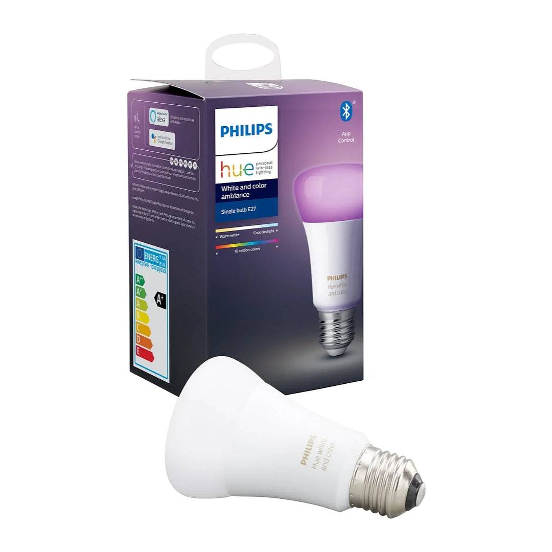 Philips Hue White and Color Ambiance | A60 | Smart LED Bulb
