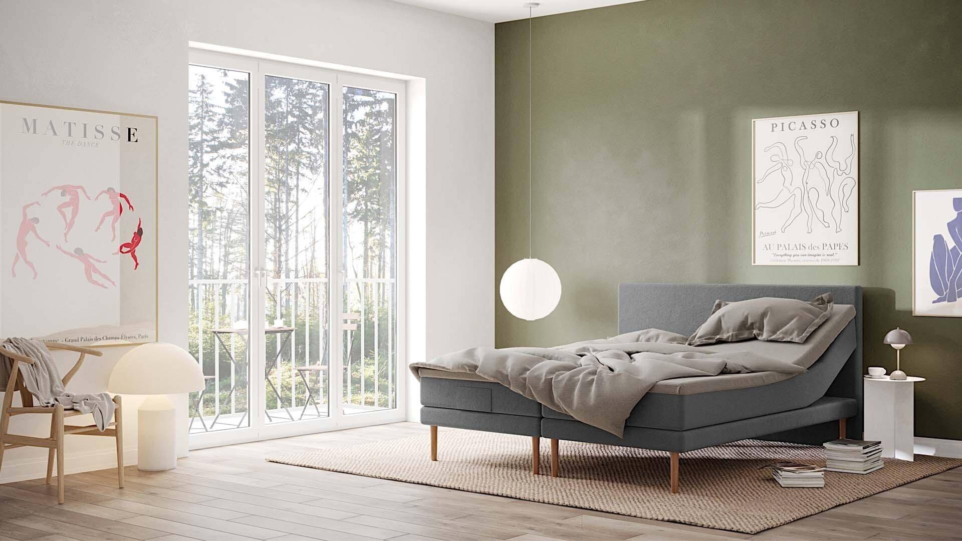HOLBÆK Low Elevationsseng - 140x200