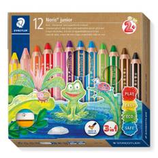 STAEDTLER - Noris Junior Farveblyanter - 12 stk